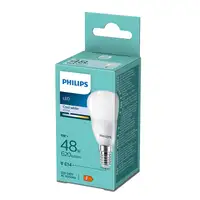 PHILIPS 6W(48W) P45 E14 CW FR ND 1PF/12