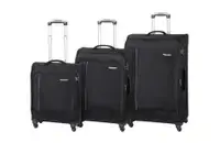 ENOVA GRANADA Set kofera 55/65/75cm crna