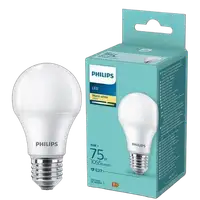 PHILIPS 10.5W(75W) A60 E27 WW FR ND 1PF/6