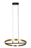 RABALUX Thric, visilica zlatna/crna LED 42W, 3500lm, 3000K, precnik 60cm