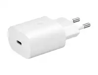 SAMSUNG 25W Fast Charger Type-C + Cable White EP-TA800XWE