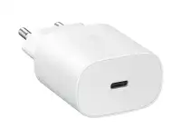 SAMSUNG 25W Fast Charger Type-C + Cable White EP-TA800XWE