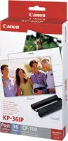 CANON kolor toner + foto papir set - KP-36IP