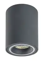RABALUX Kobald plafonjera GU10 25W siva D8cm