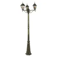 RABALUX Monaco kandilaber, visina 195cm, 3xE27 staro zlato