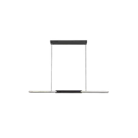 RABALUX Sindri, linijska visilica crna LED 36W,2050lm, DIP switch 3000-4000K, 108cm