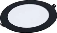 RABALUX Shaun2 plafonjera 18W 3000K crna okrugla
