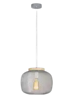 RABALUX Rupert, metal drvo visilica, E27 1×