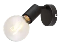 RABALUX Lamar, metal spot , E27 1xMAX 40W, mat crna