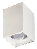 RABALUX Maddox, nadgradni top beli, E27, visina 19cm, sirina 14x14cm