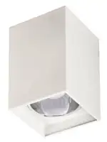 RABALUX Maddox, nadgradni top beli, E27, visina 19cm, sirina 14x14cm