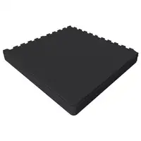 GORILLA SPORTS Tatami strunjaca (6 delova + 12 Ivica / Crna)