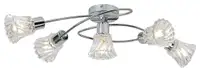 RABALUX Hestia plafonjera.E14 5x40W,hrom