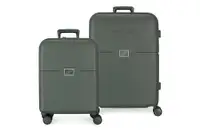 PEPE JEANS ACCENT set kofera 2/1 tamno zelena