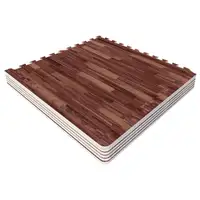 GORILLA SPORTS Tatami strunjaca (6 delova + 12 Ivica / Tamna boja drveta)