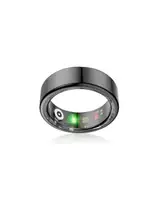 KSIX Smart Ring Size 08 Black BSR01N08