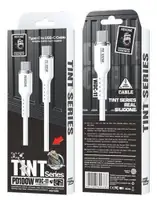 WEKOME Kabl 3.1 USB tip C M/M 1.2m, za Superbrzo punjenje 100W/480Mbps, Silicon Soft, beli WDC-11