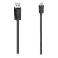HAMA USB kabl USB-A muski na USB-C muski, 2.0, 0.75m