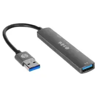 S-LINK SW-U322 4u1, Metal, USB-A na 2x USB 2.0 1x USB 3.0, Tip-C
