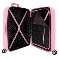 PEPE JEANS HIGHLIGHT ABS Set kofera 2/1 sa 4 tockica light pink