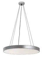 RABALUX Tesia plafonjera srebrna 36W 2160lm, 3000K, D40cm IP21