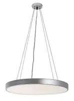 RABALUX Tesia plafonjera srebrna 36W 2160lm, 3000K, D40cm IP21