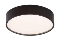 RABALUX Larcia, plafonska lampa, crna 18W 970lm-1800lm, 4000K IP44