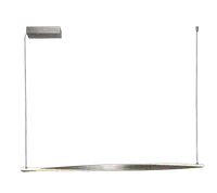 RABALUX Elvio, visilica brušeni hrom LED 28W, 2150lm, 3000K, 110cm