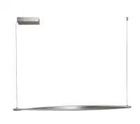 RABALUX Elvio, visilica brušeni hrom LED 28W, 2150lm, 3000K, 110cm