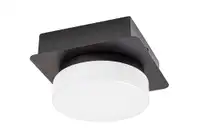 RABALUX Attichus, mat crna 5W,670lm-750lm, 4000K IP44