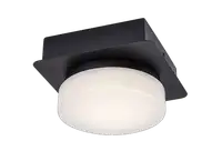 RABALUX Attichus, mat crna 5W,670lm-750lm, 4000K IP44