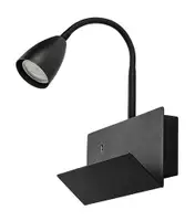 RABALUX Tacito zidna lampa GU10 1x25W crna