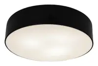 RABALUX Renata, plafonjera,mat crna, E27 G45 3x MAX 10W