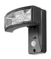 RABALUX Valpovo spoljna senzor solarna zidna lampa crna plasticna lampa 2,4W 250lm 4000K