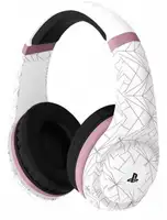 4GAMERS PS4 Rose Gold Edition Stereo Gaming Headset - Abstract White