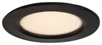 RABALUX Shaun2 plafonjera 3W 3000K crna okrugla