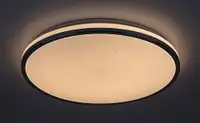 RABALUX Linden, plafonjera okrugla LED 50W 3000-6500K daljinski 49cm