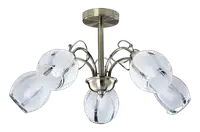 RABALUX Joel luster E27 5x60W, bronza