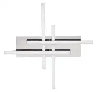 RABALUX Mecrvenoith plafonska lampa 4Fluo cev LED 18W hrom