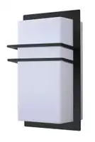 RABALUX Seattle spoljna zidna lampaE27 11W crno IP44