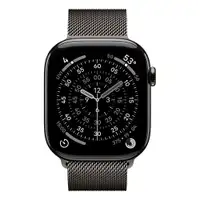 APPLE Watch S11 Cellular 46mm Slate Titanium Case with Slate Milanese Loop - S/M mfd34rk/a