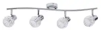 RABALUX Lauren spot E14 4x40W, hrom