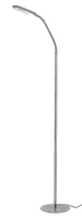 RABALUX Adelmo, podna lampa, srebrna 10W, 3000-6000K dimabilna na touch