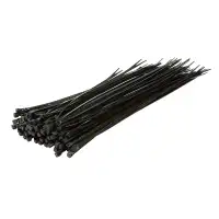 LOGILINK Vezice 100 kom, 300x3.4mm, crna