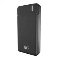TNB Power bank 20000mAh 2,1A Black