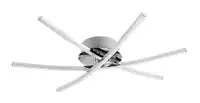 RABALUX Ciklon, led plafonska lampa hrom 21W, 1450-2250lm, 4000K IP20