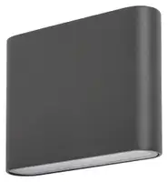 RABALUX Nesna LED2X3W tamno siva
