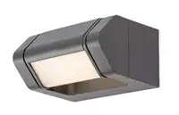 RABALUX Medna, LED spoljna zidna, aluminium antracit, 8W, 530lm (bez dif. 930lm), 3000K