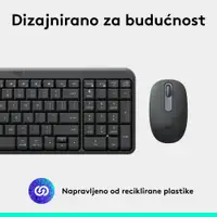 LOGITECH MK250 Graphite US 920-013519 Bezicna Tastatura + mis