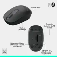 LOGITECH MK250 Graphite US 920-013519 Bezicna Tastatura + mis